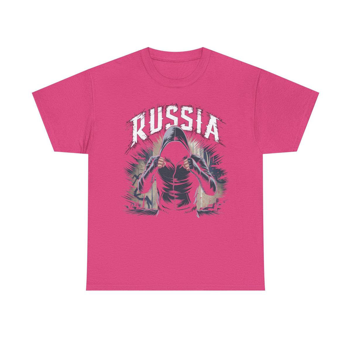 Russia Russland Hooligan Moscaw Adler Flagge Wappen Geschenk Sport Fan Fashion - Unisex T-Shirt