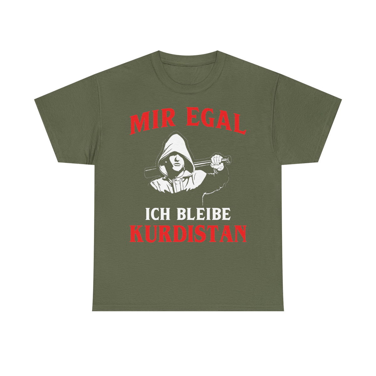 Kurdistán Azadi Escudo Bandera Patria Newroz Regalo - Camiseta unisex