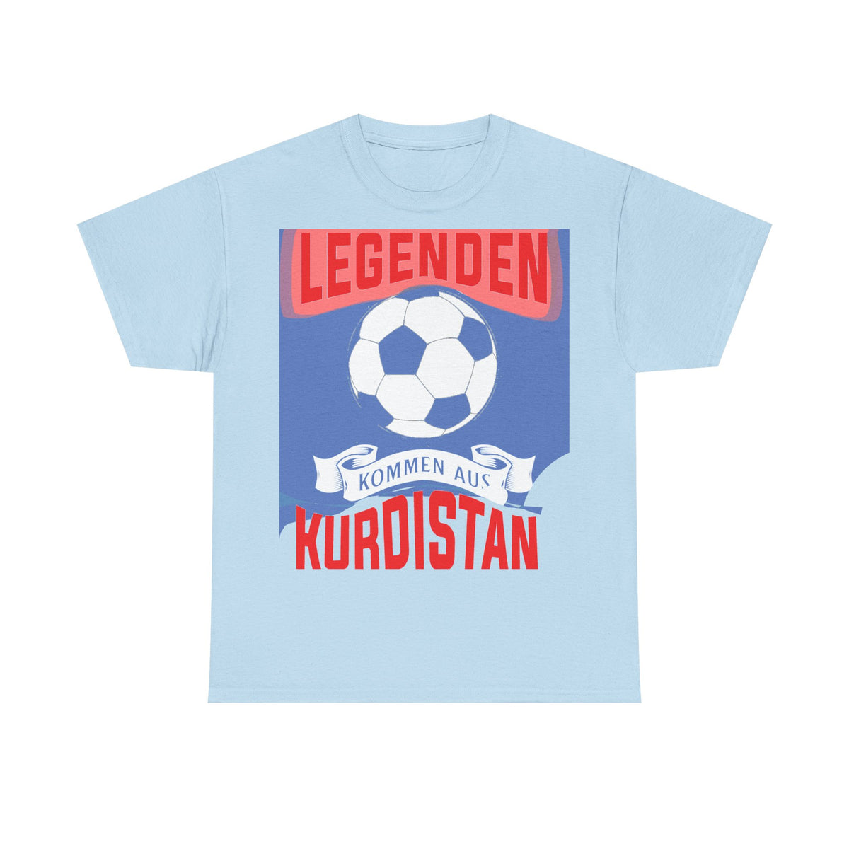 Kurdistán Azadi Escudo Bandera Patria Newroz Regalo - Camiseta unisex