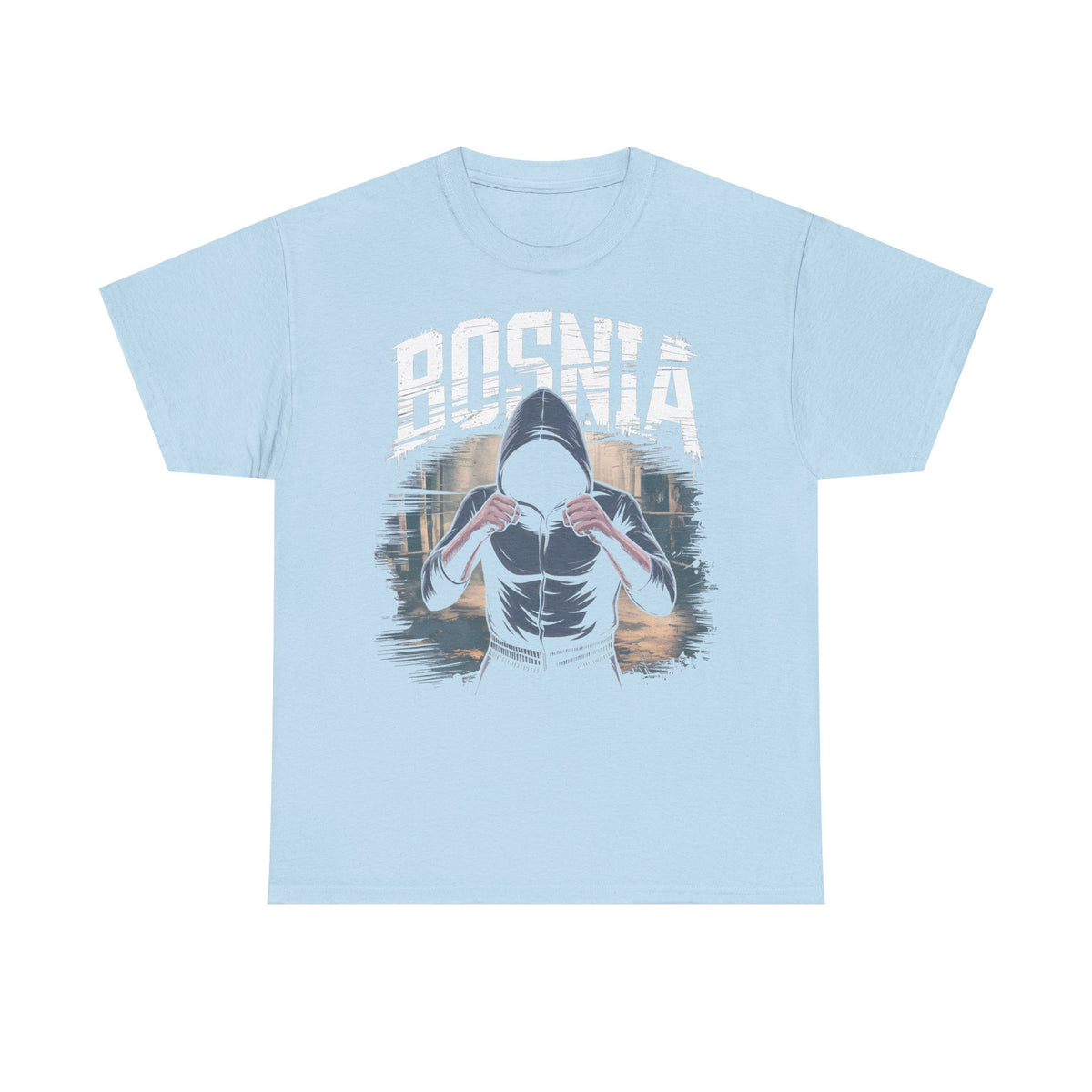 Bosnia escudo bandera orgullo patria aficionado al fútbol idea de regalo - Camiseta unisex