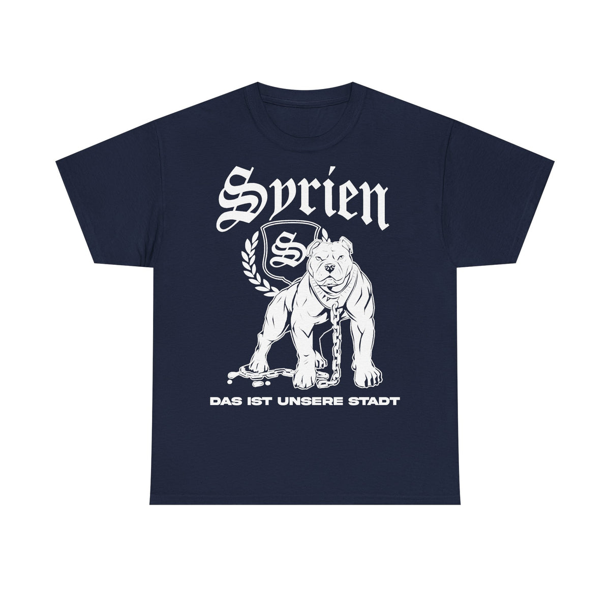 Syria Syrien Wappen Flagge Heimat Sport Fan Geschenkidee - Unisex T-Shirt