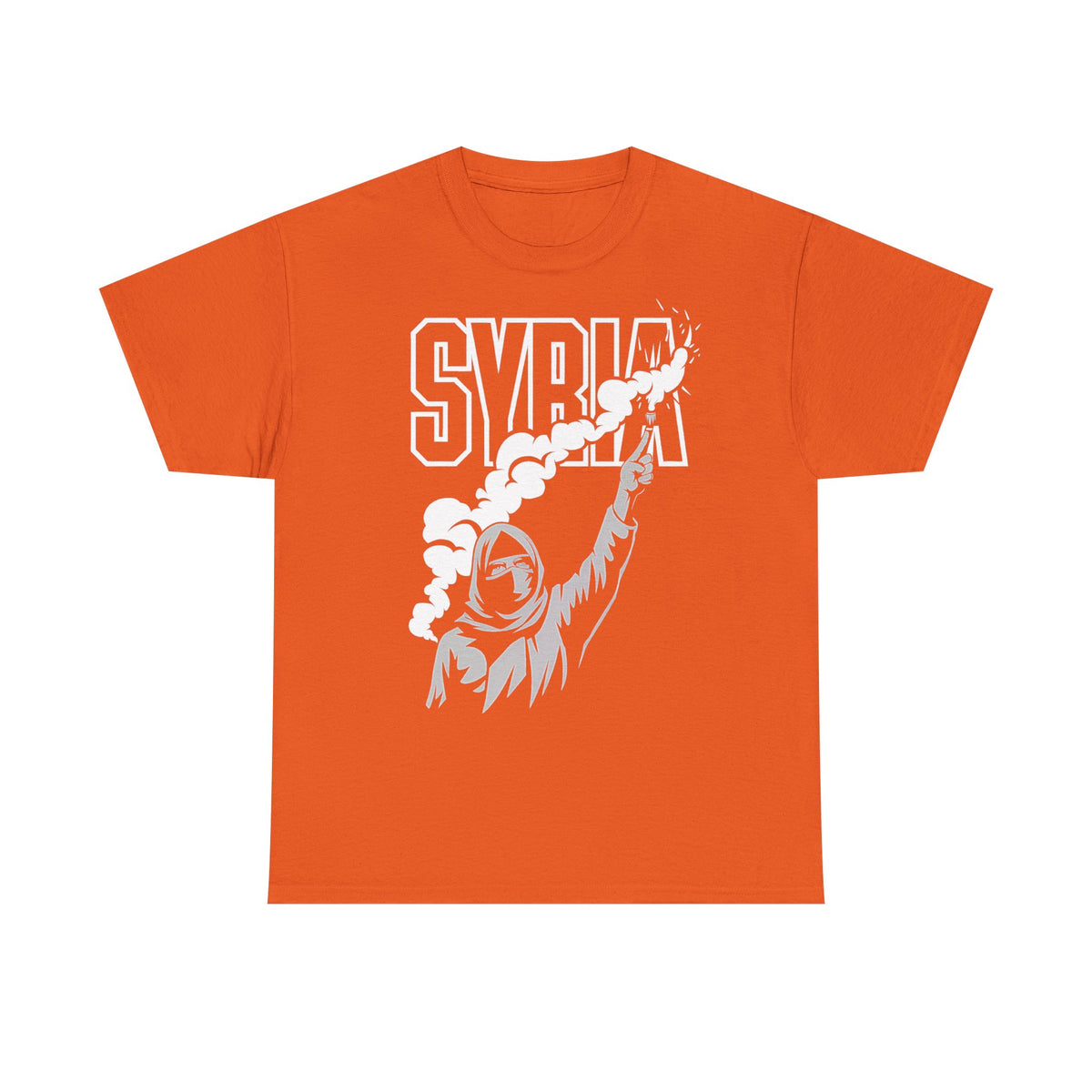 Syria Syrien Hooligan Wappen Flagge Heimat Sport Fußball Fan Geschenkidee - Unisex T-Shirt
