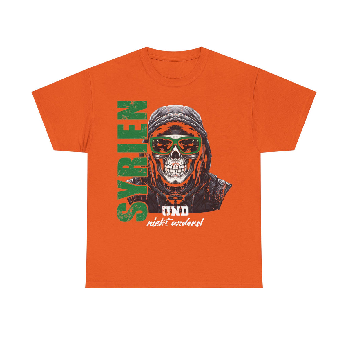 Syria Syrien Wappen Flagge Heimat Sport Fan Geschenkidee - Unisex T-Shirt