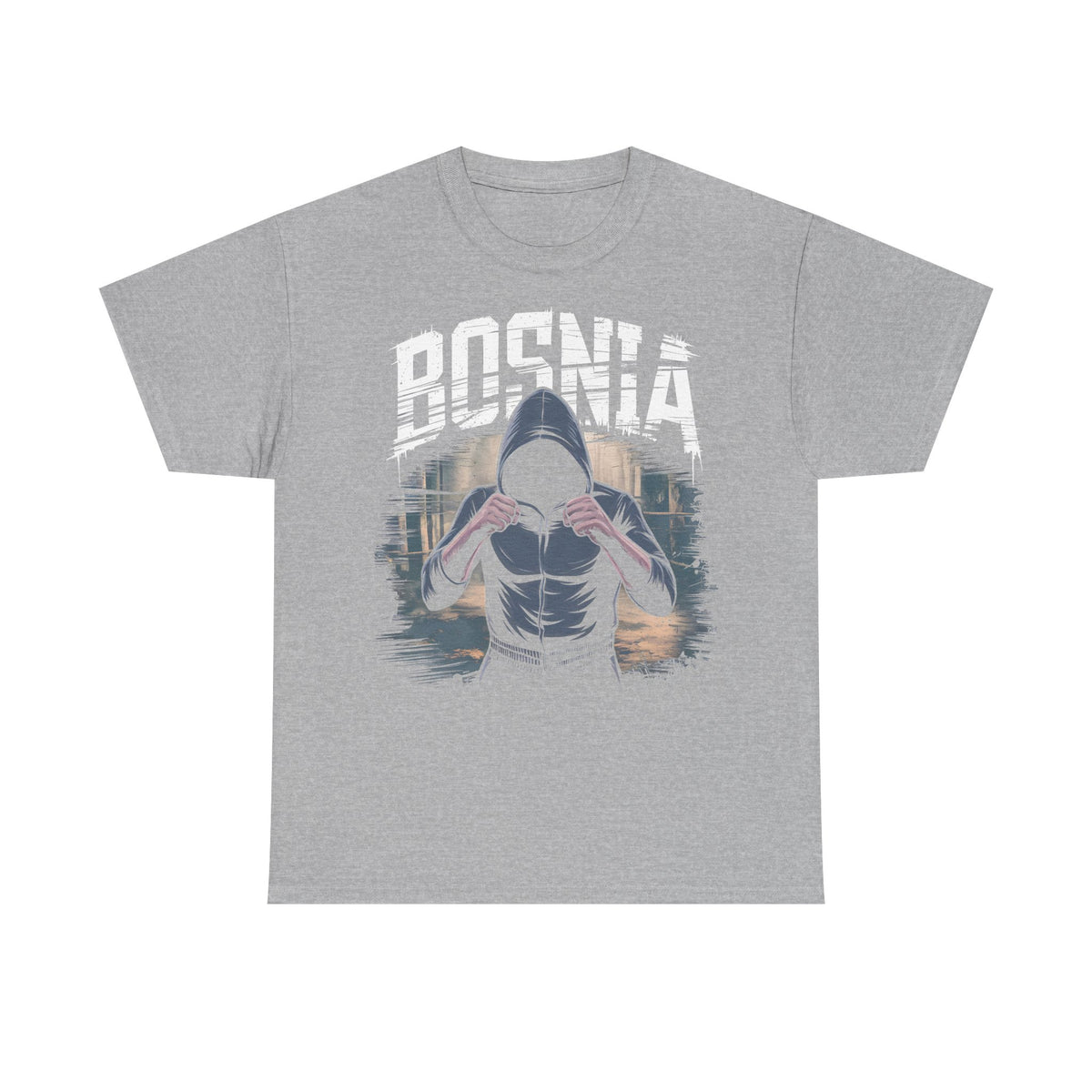 Bosnia escudo bandera orgullo patria aficionado al fútbol idea de regalo - Camiseta unisex