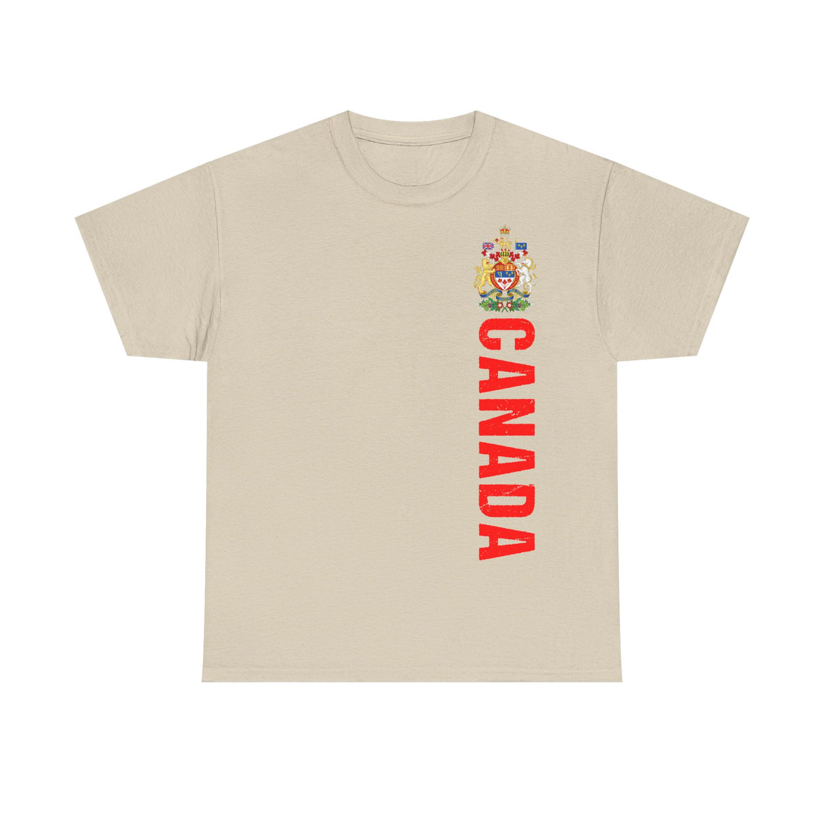 Canada Kanada Wappen Flagge Fan Sport Fußball Geschenkidee - Unisey T-Shirt