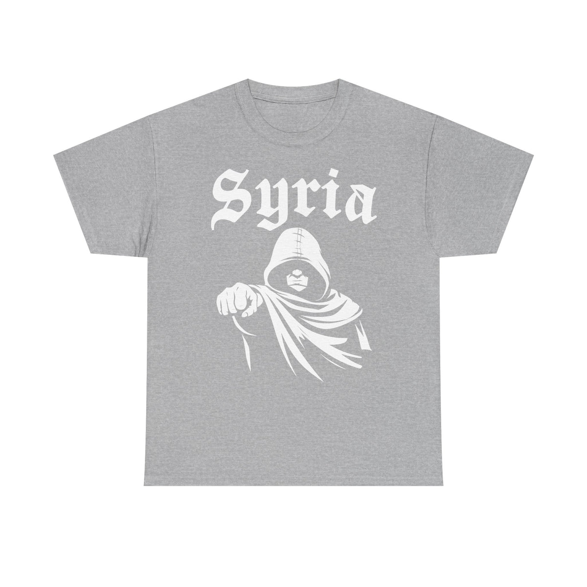 Syria Syrien Hooligan Wappen Flagge Heimat Sport Fußball Fan Geschenkidee - Unisex T-Shirt