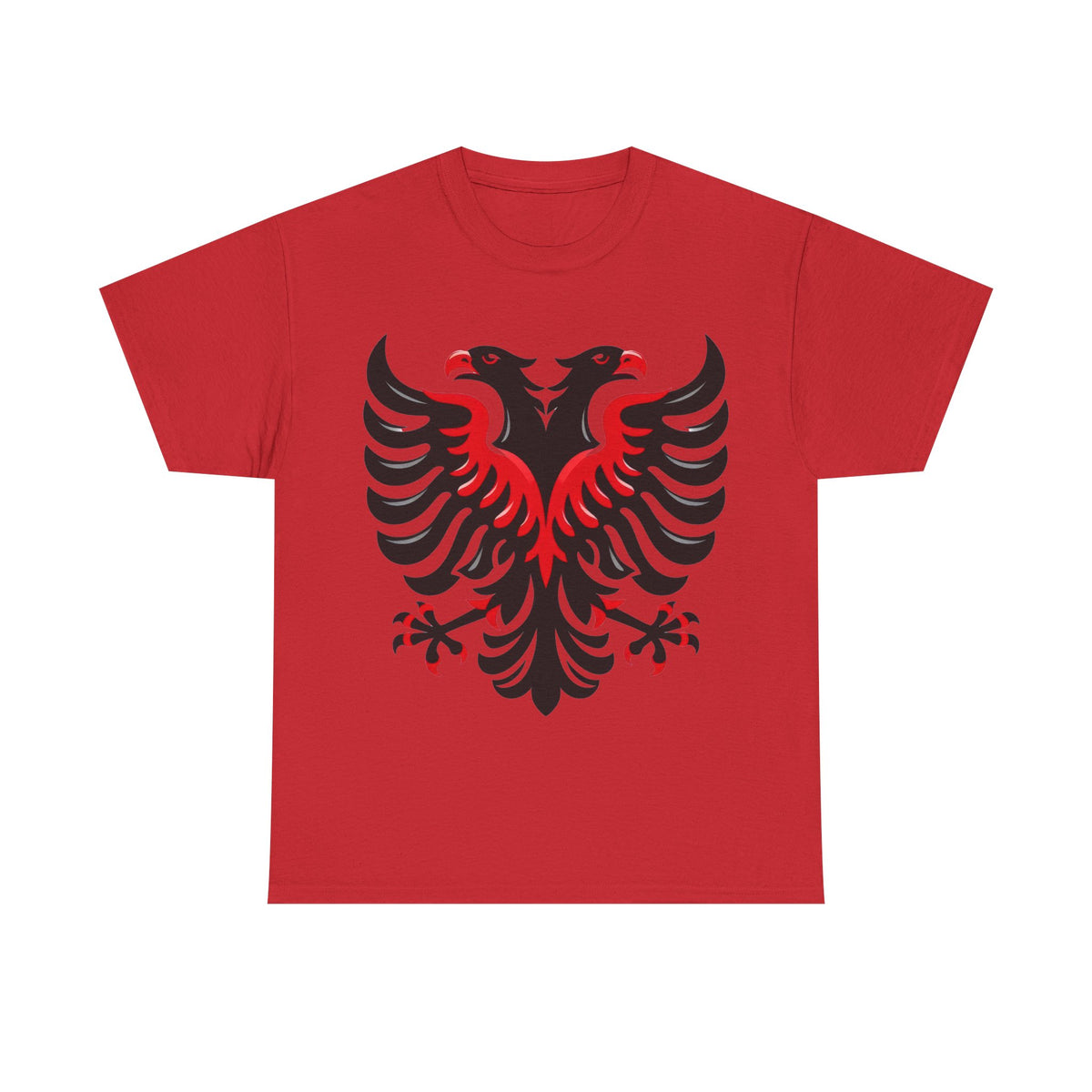 Aigle bicéphale albanais noble drapeau patrie fierté - T-shirt unisexe