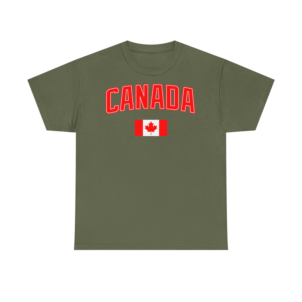 Canada Kanada Wappen Flagge Fan Sport Fußball Geschenkidee - Unisey T-Shirt