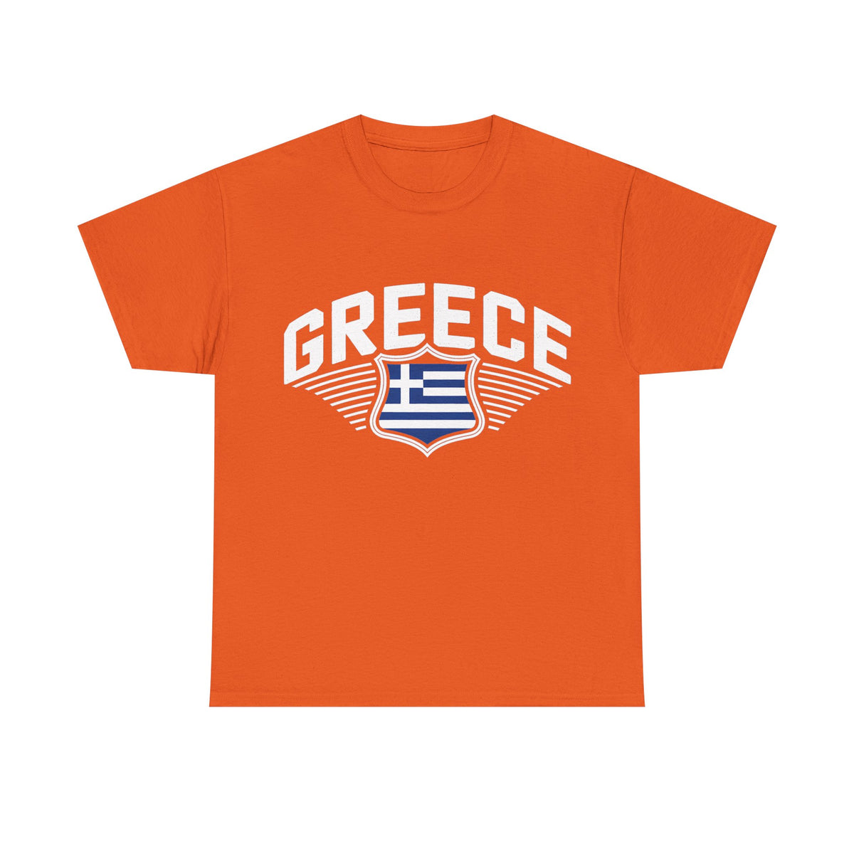 Grecia Grecia hooligan bandera escudo patria fútbol deporte aficionado idea de regalo - camiseta unisex