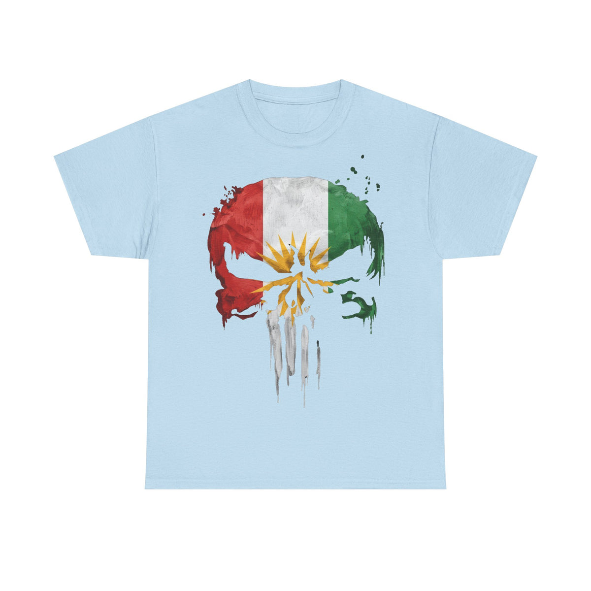 Kurdistan Maske Flagge Azadi Newroz - Unisex T-shirt