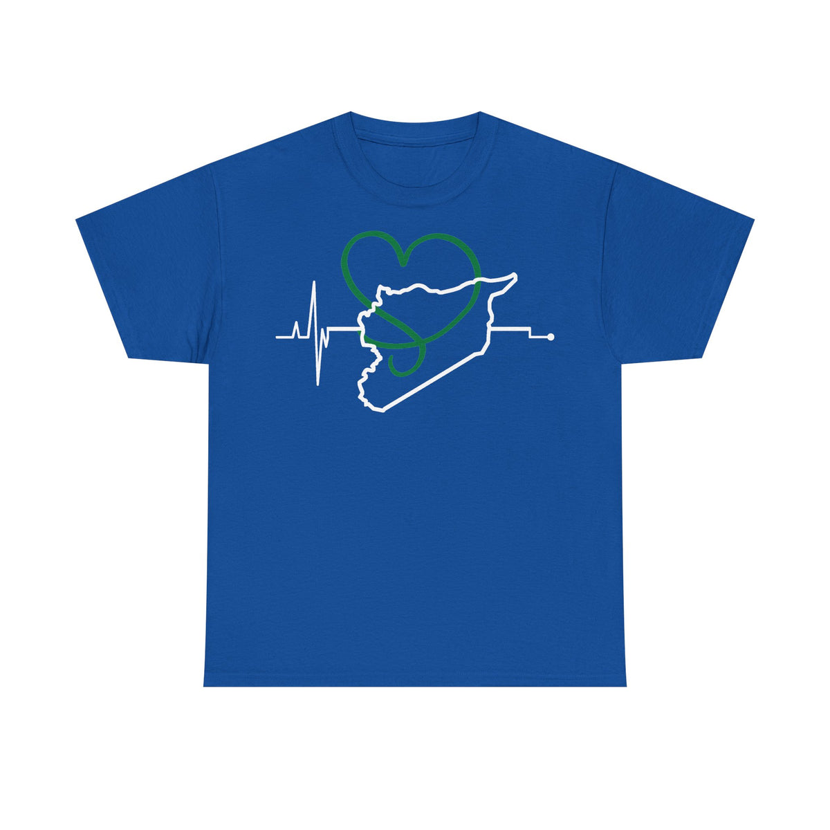 Syria Syrien Wappen Flagge Heimat Sport Fan Geschenkidee - Unisex T-Shirt