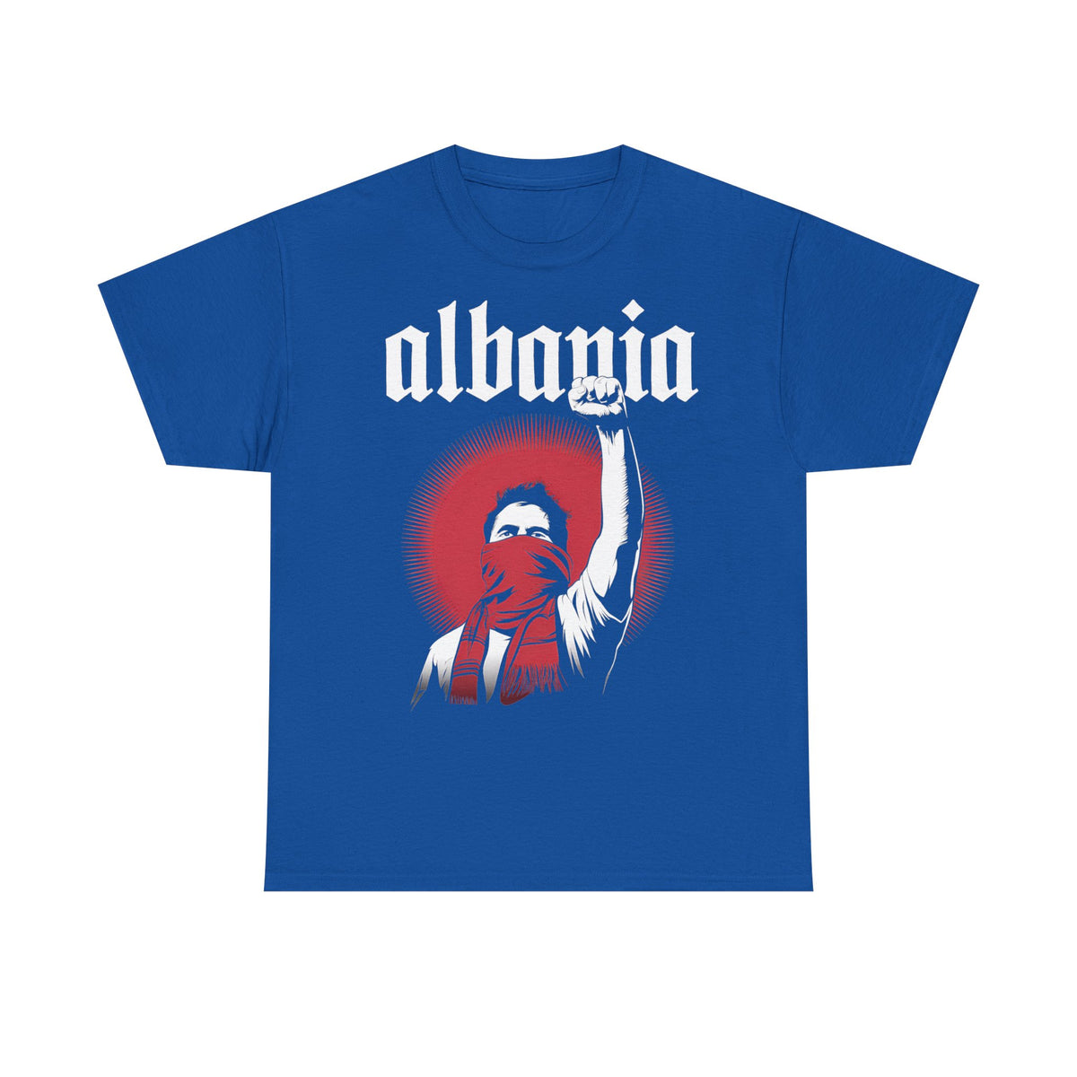 Albania Hooligan Wappen Shqiptar Flagge Adler Fußball Fan Sport - Unisex T Shirt