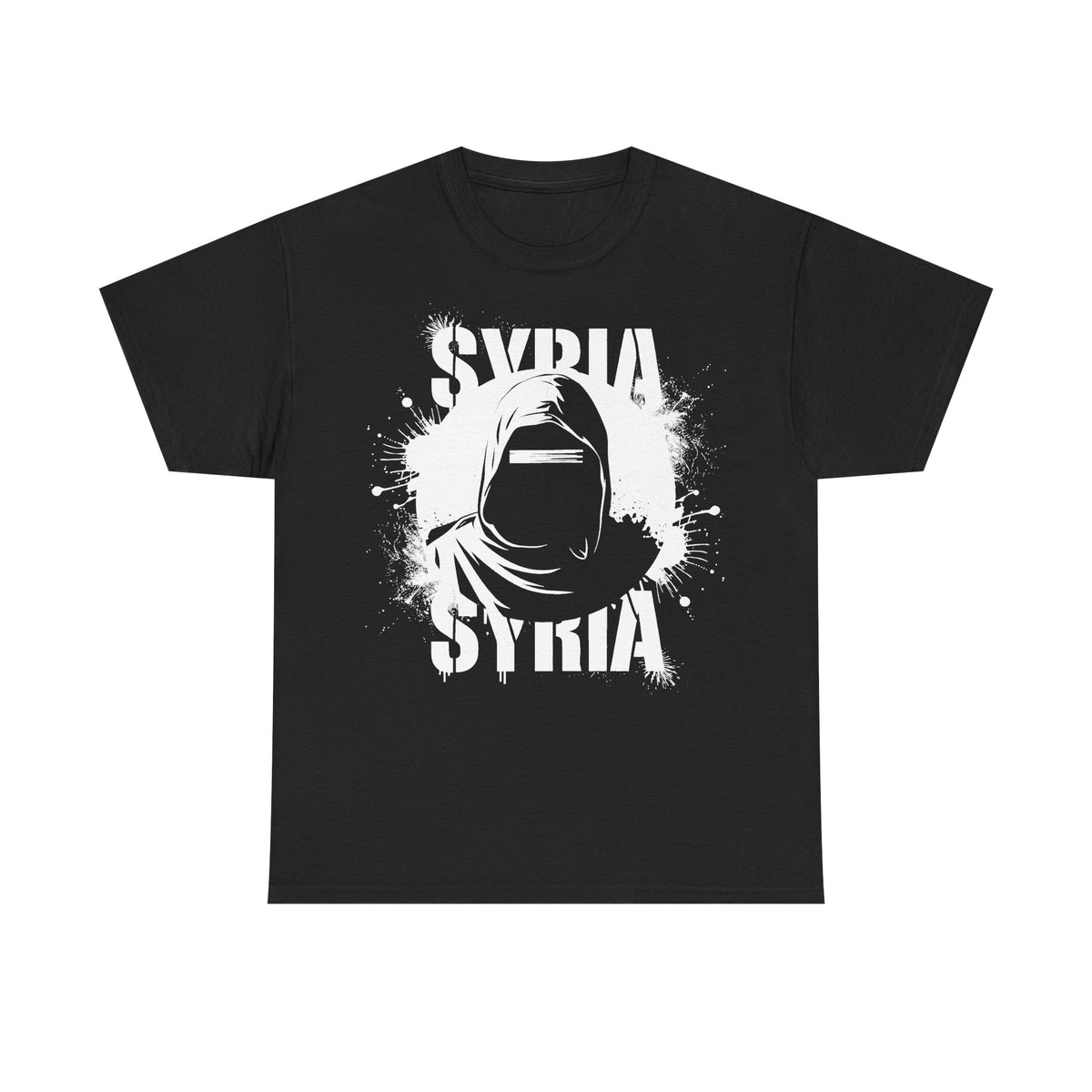 Syria Syrien Hooligan Wappen Flagge Heimat Sport Fußball Fan Geschenkidee - Unisex T-Shirt