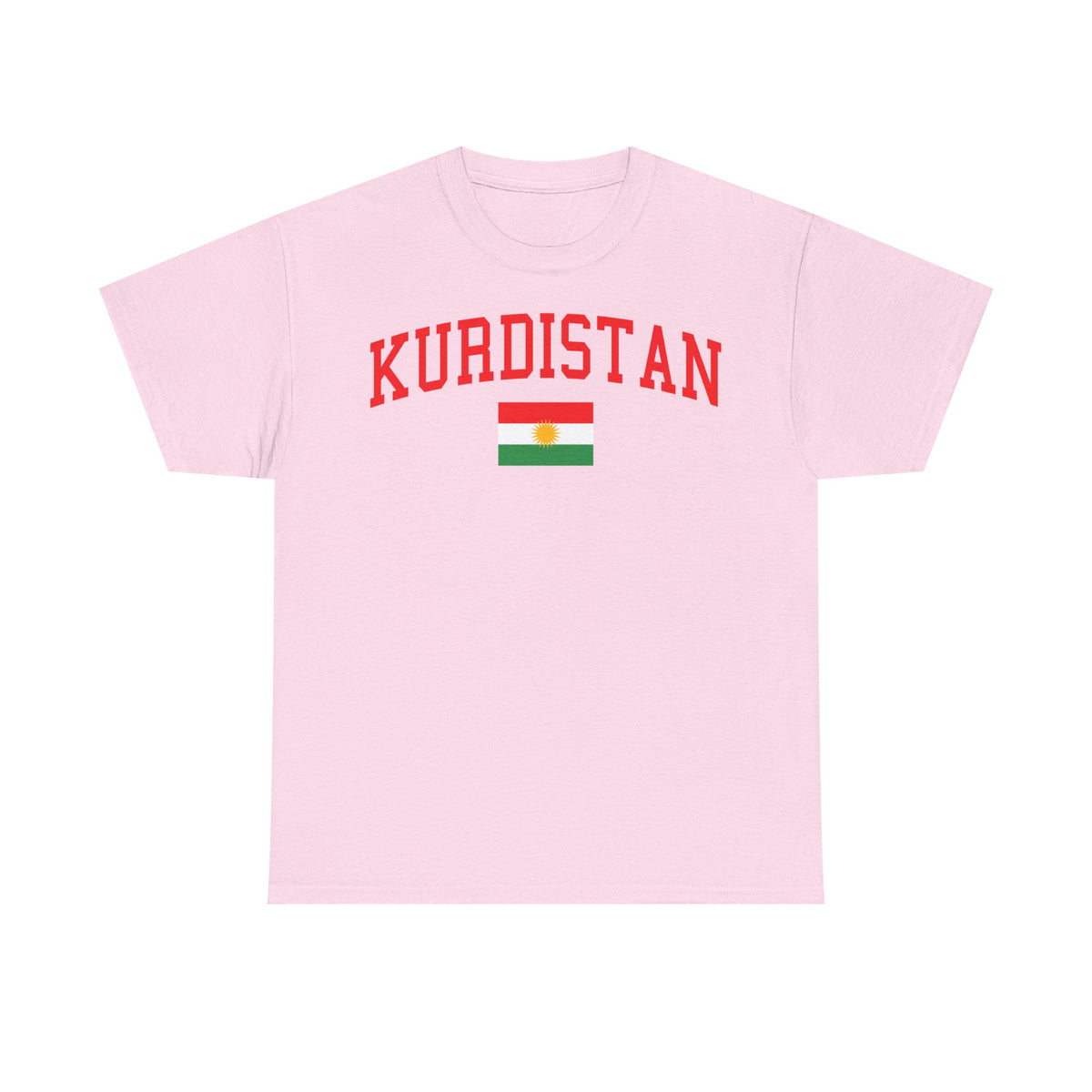 Kurdistán Azadi Escudo Bandera Patria Newroz Regalo - Camiseta unisex