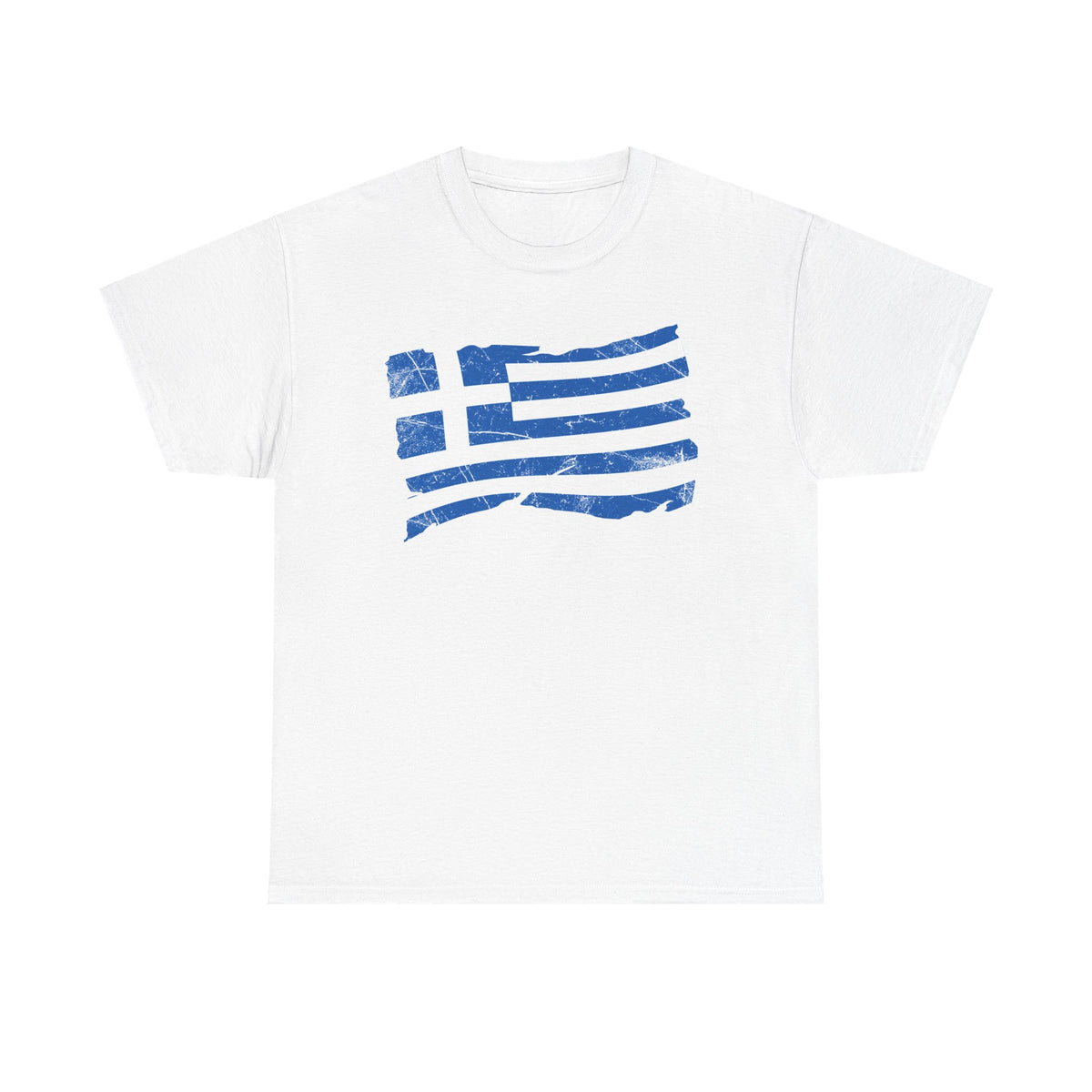 Grecia Grecia Bandera Escudo Patria Fútbol Deporte Aficionado Idea de regalo - Camiseta unisex