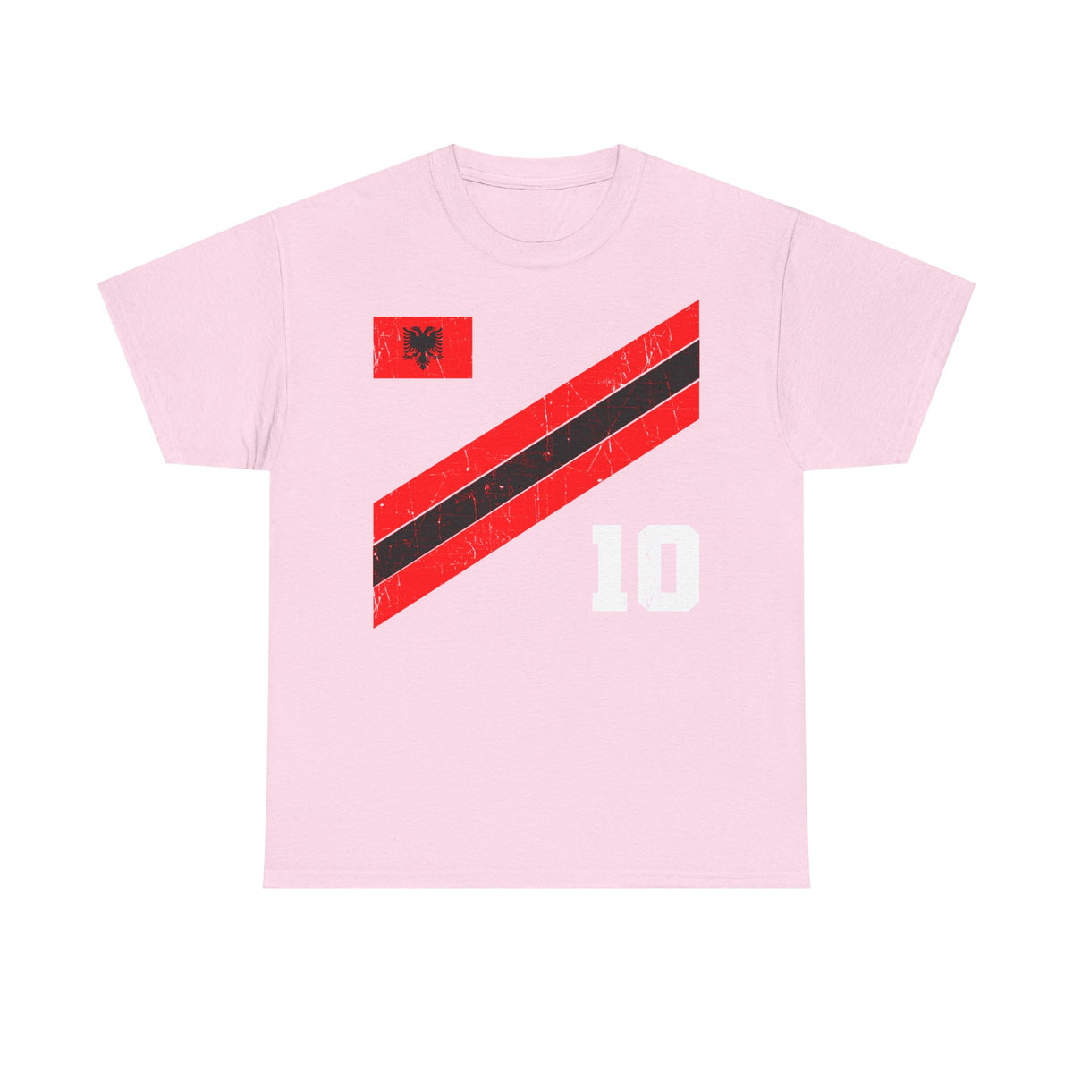 Camiseta unisex de Albania, escudo albanés, bandera, águila, fútbol, aficionado, deporte