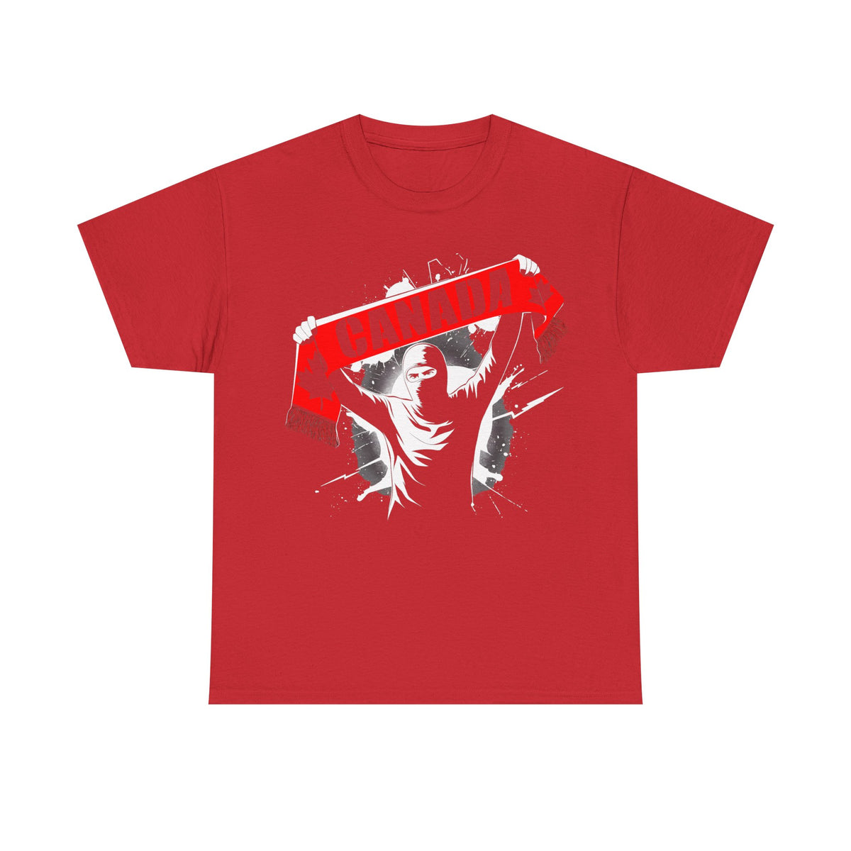 Canada Kanada Hooligan Wappen Flagge Fan Sport Fußball Geschenkidee - Unisey T-Shirt