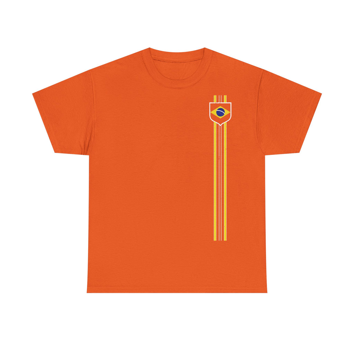 Brazil Brasilien Wappen Flagge Sport Fan Fußball Geschenkidee - Unisex T-Shirt