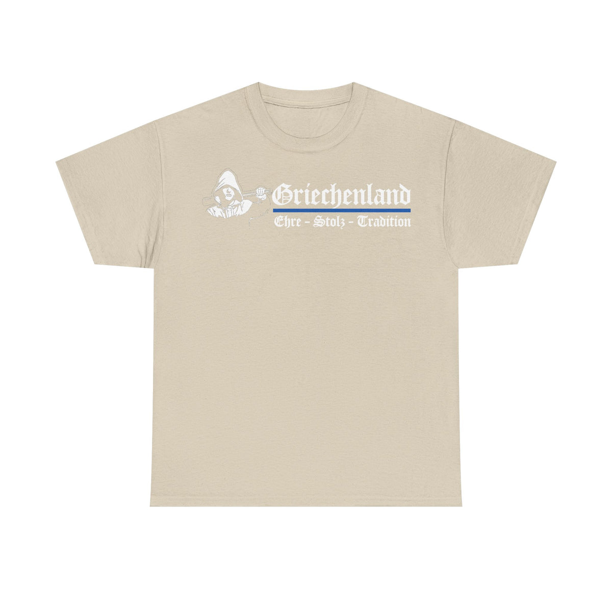 Grecia Grecia Bandera Escudo Patria Fútbol Deporte Aficionado Idea de regalo - Camiseta unisex