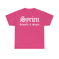 Syria Syrien Wappen Flagge Heimat Sport Fan Geschenkidee - Unisex T-Shirt