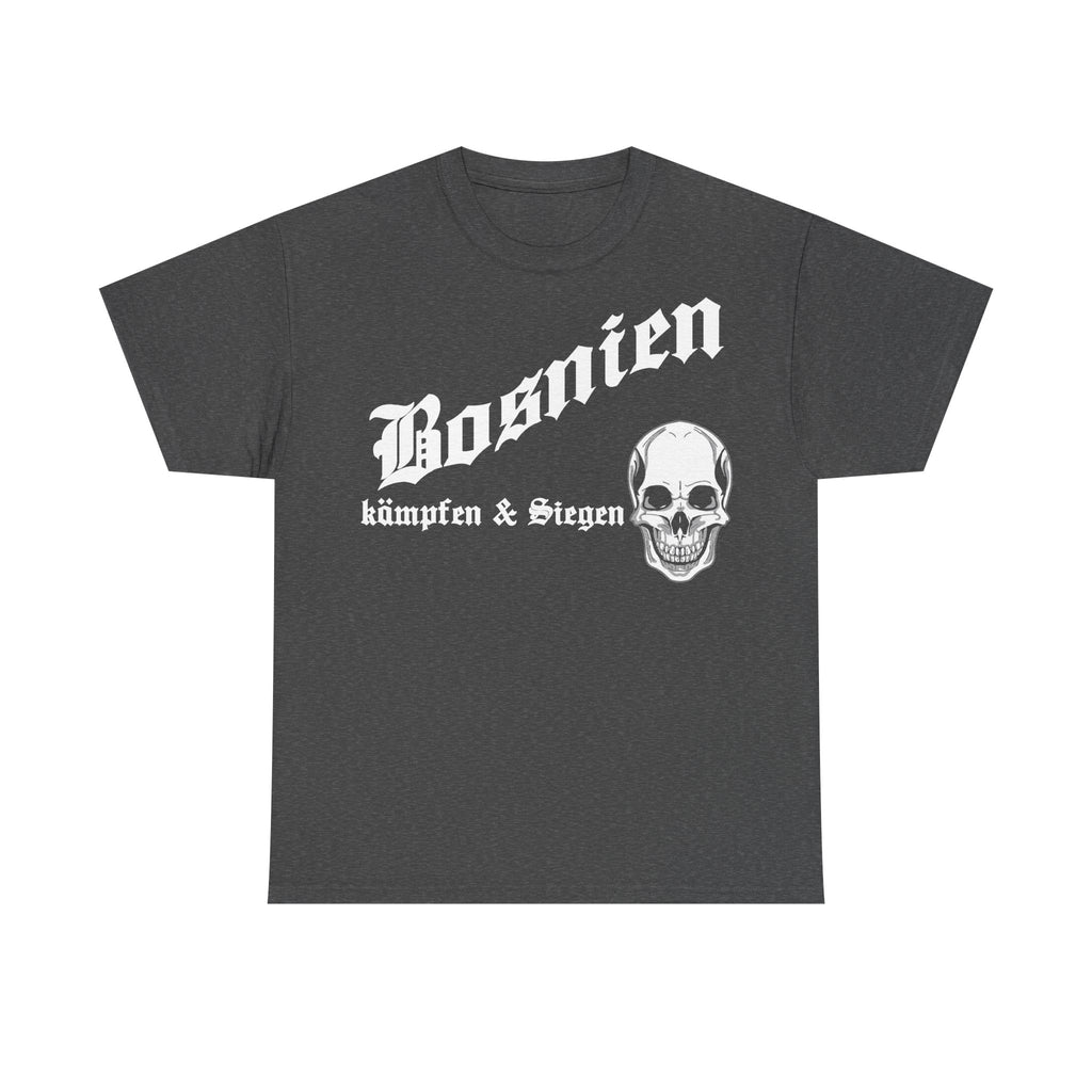 Bosnia Wappen Flagge Stolz Heimat Fußball fan Geschenkidee - Unisex T-Shirt