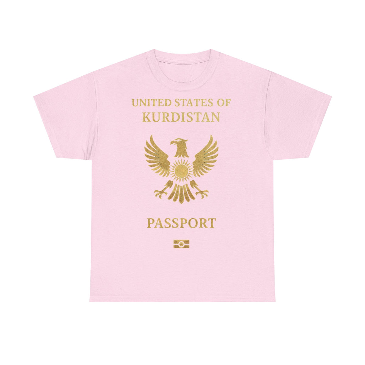 United States Of Kurdistan Passport Adler Identität - Unisex T-Shirt