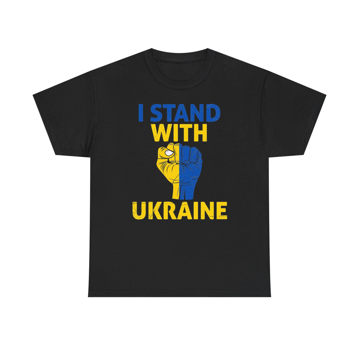 Bandiera e stemma dell'Ucraina Idea regalo Sport Tifoso Moda Vintage - T-shirt unisex