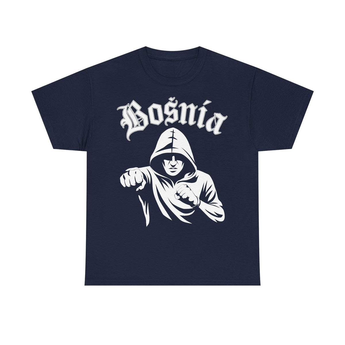 Bosnia escudo bandera orgullo patria aficionado al fútbol idea de regalo - Camiseta unisex