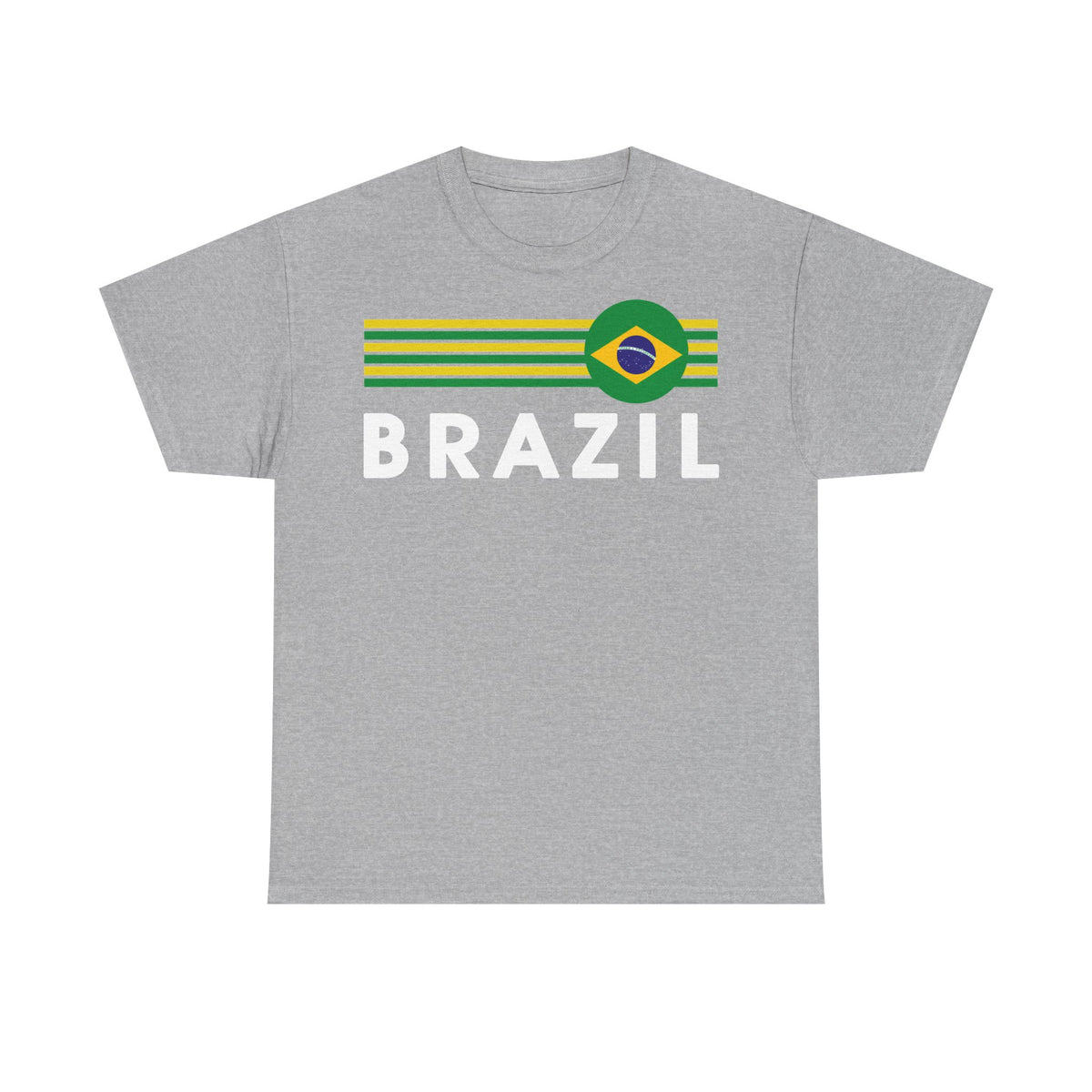 Brazil Brasilien Wappen Flagge Sport Fan Fußball Geschenkidee - Unisex T-Shirt