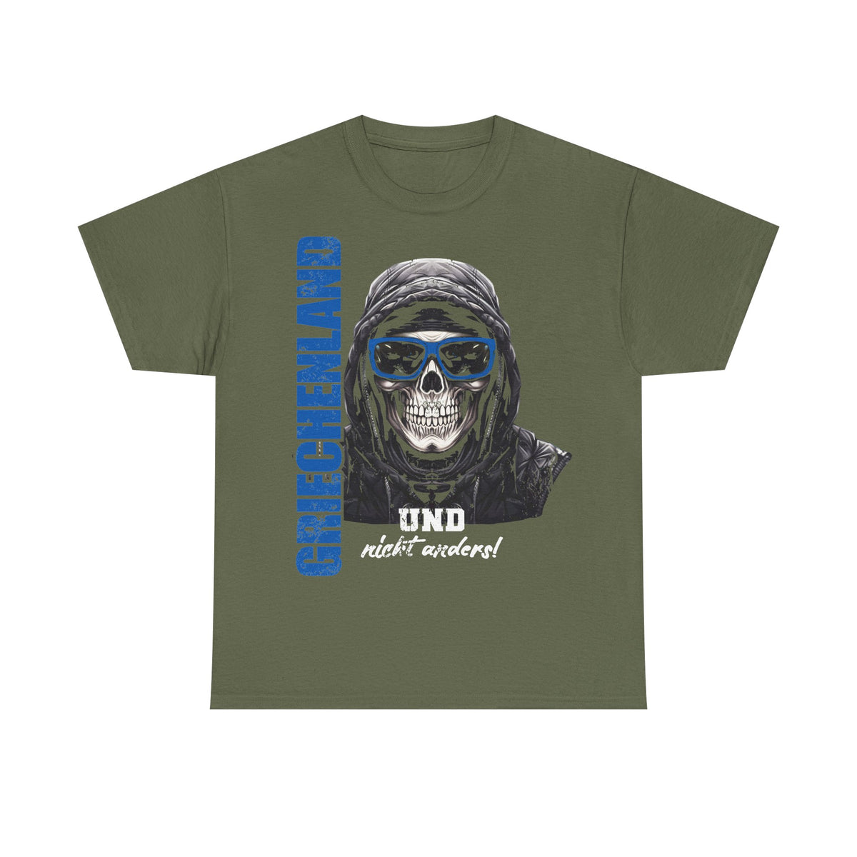 Grecia Grecia Bandera Escudo Patria Fútbol Deporte Aficionado Idea de regalo - Camiseta unisex