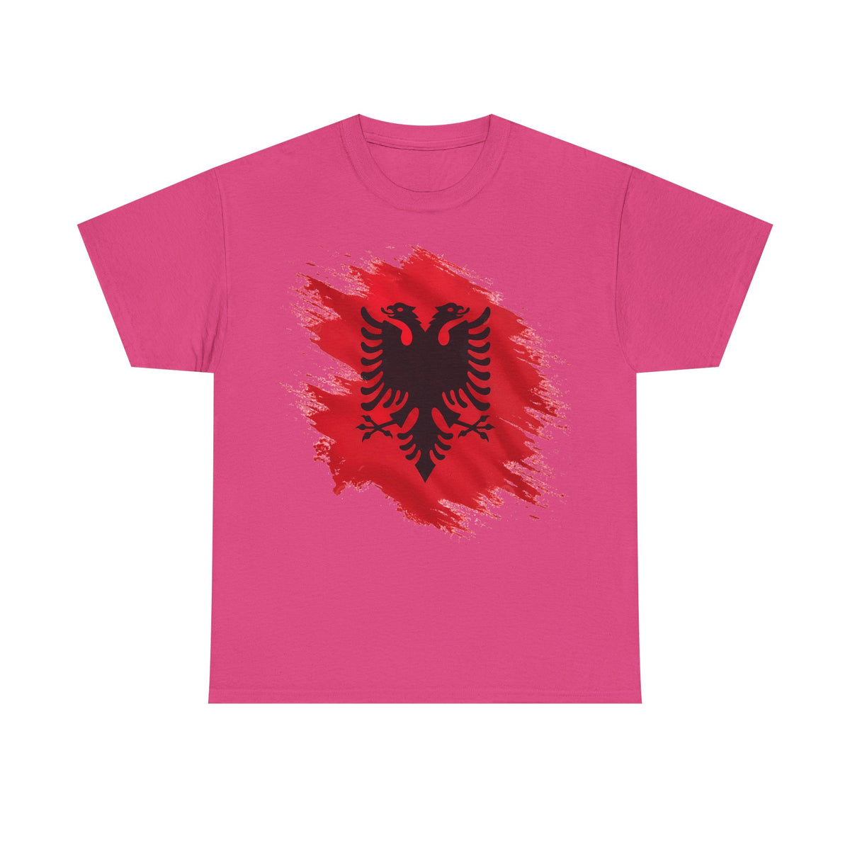 Albania Águila Bandera Arte Callejero Estilo Urbano - Camiseta unisex