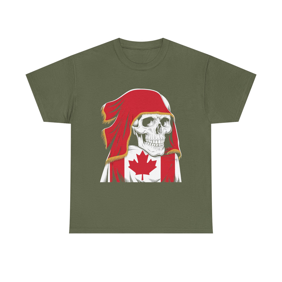 Canada Kanada Hooligan Wappen Flagge Fan Sport Fußball Geschenkidee - Unisey T-Shirt