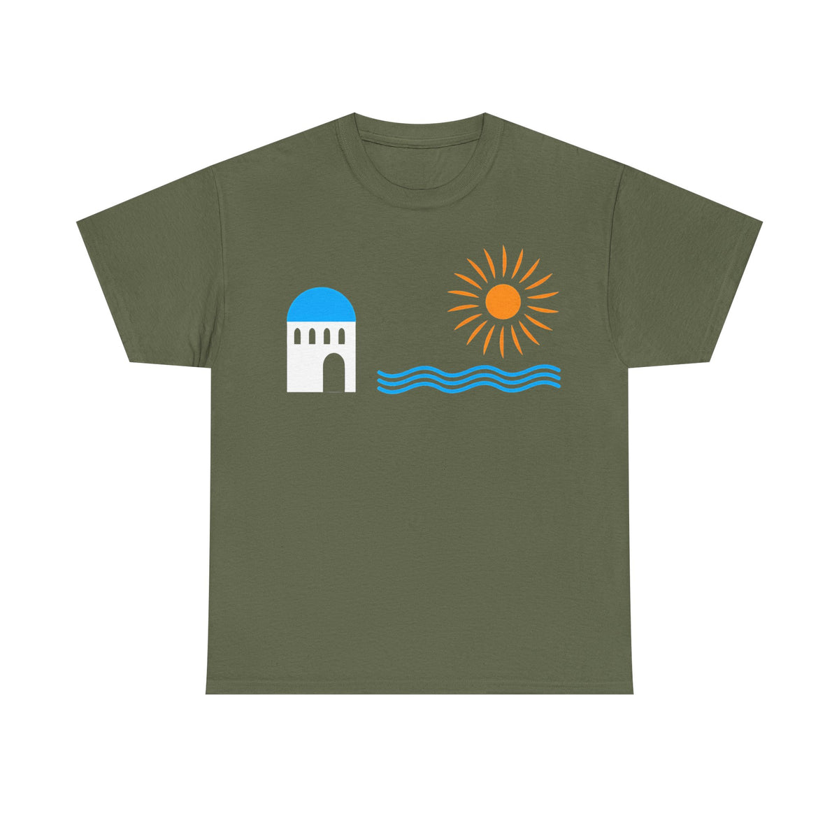 Grecia Grecia Bandera Escudo Patria Fútbol Deporte Aficionado Idea de regalo - Camiseta unisex