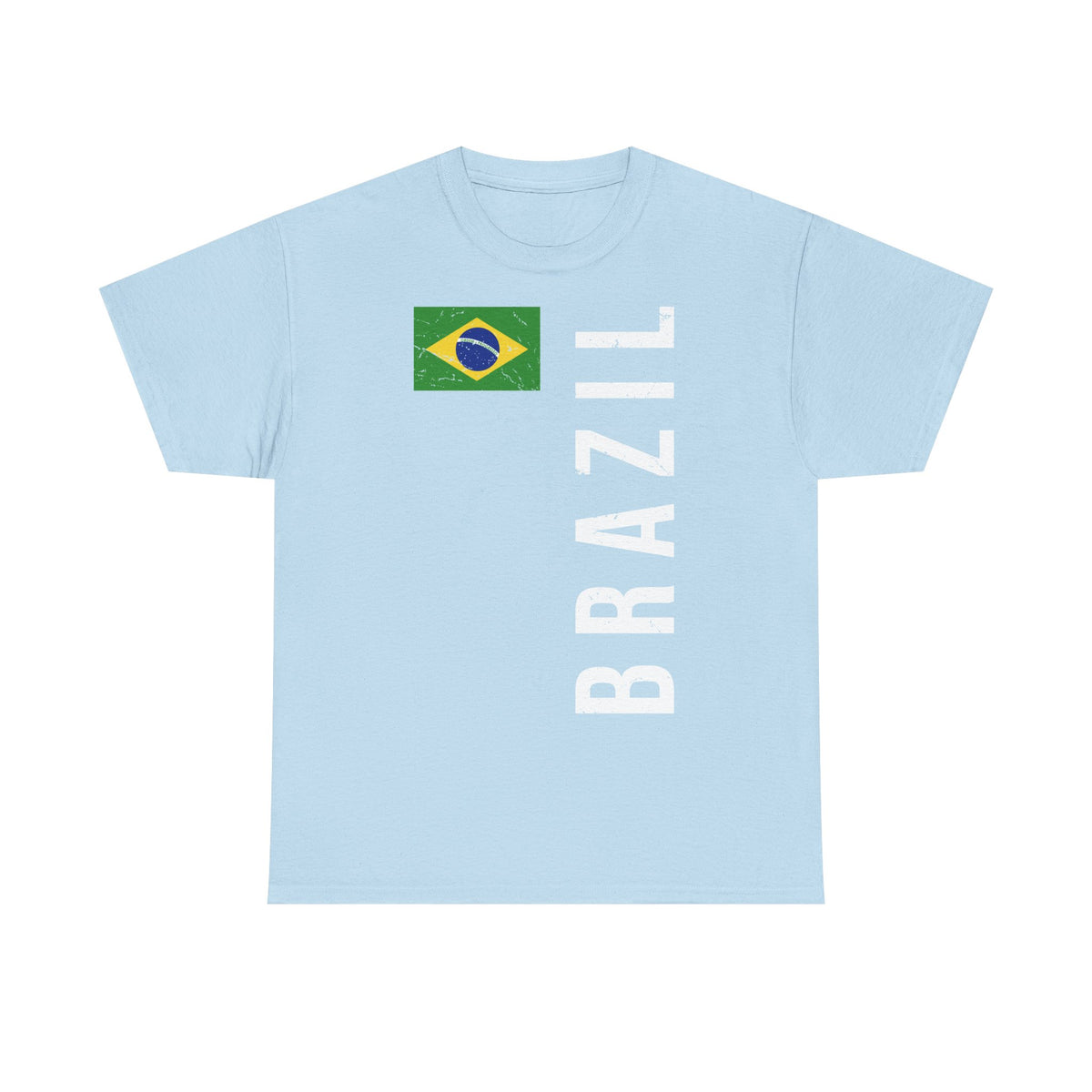 Brazil Brasilien Wappen Flagge Sport Fan Fußball Geschenkidee - Unisex T-Shirt