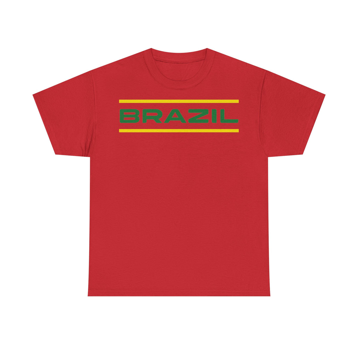 Brazil Brasilien Wappen Flagge Sport Fan Fußball Geschenkidee - Unisex T-Shirt