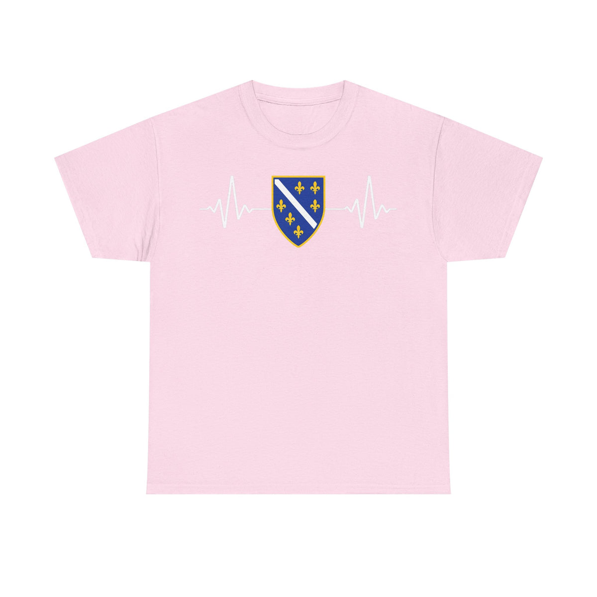 Bosnia Wappen Flagge Stolz Heimat Fußball fan Geschenkidee - Unisex T-Shirt