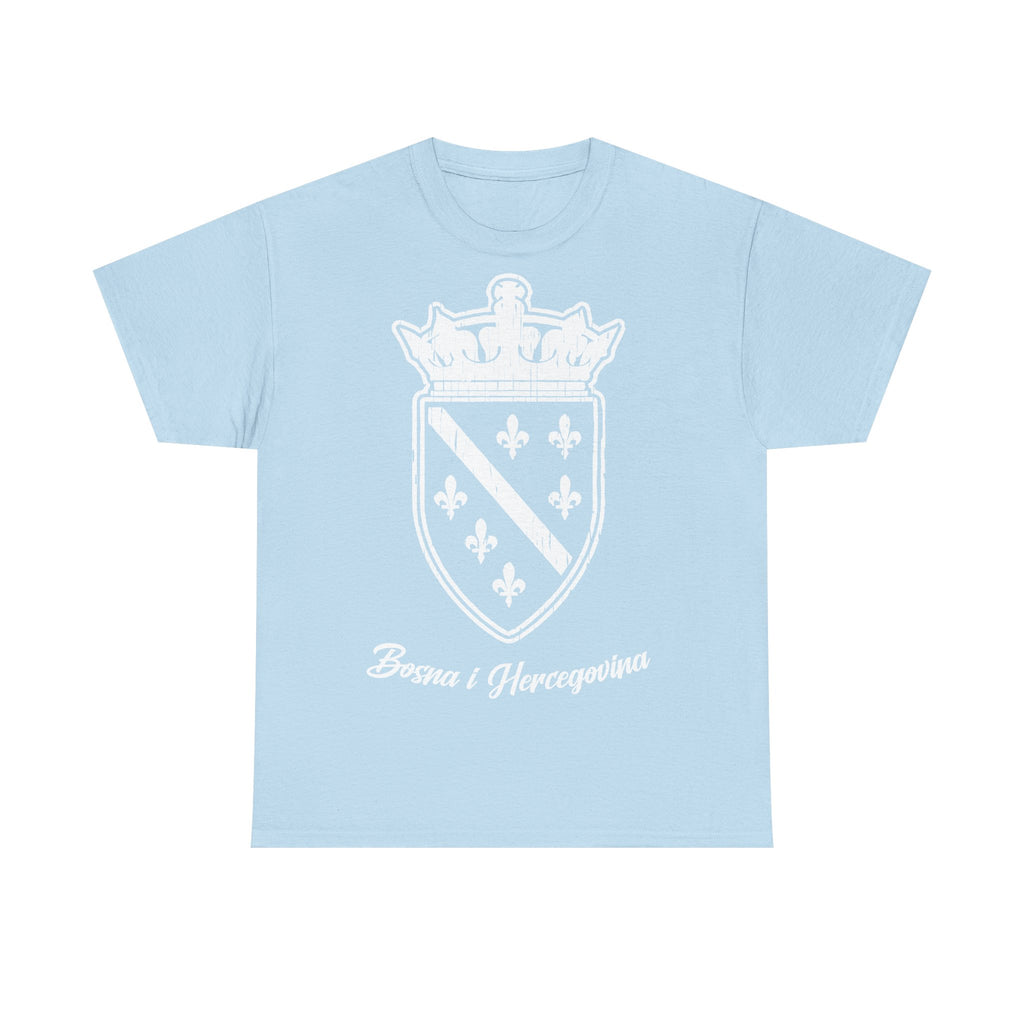 Bosna i Hercegovina Wappen Flagge - Unisex T-Shirt