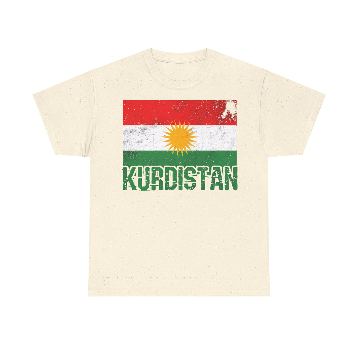 Kurdistán Azadi Escudo Bandera Patria Newroz Regalo - Camiseta unisex