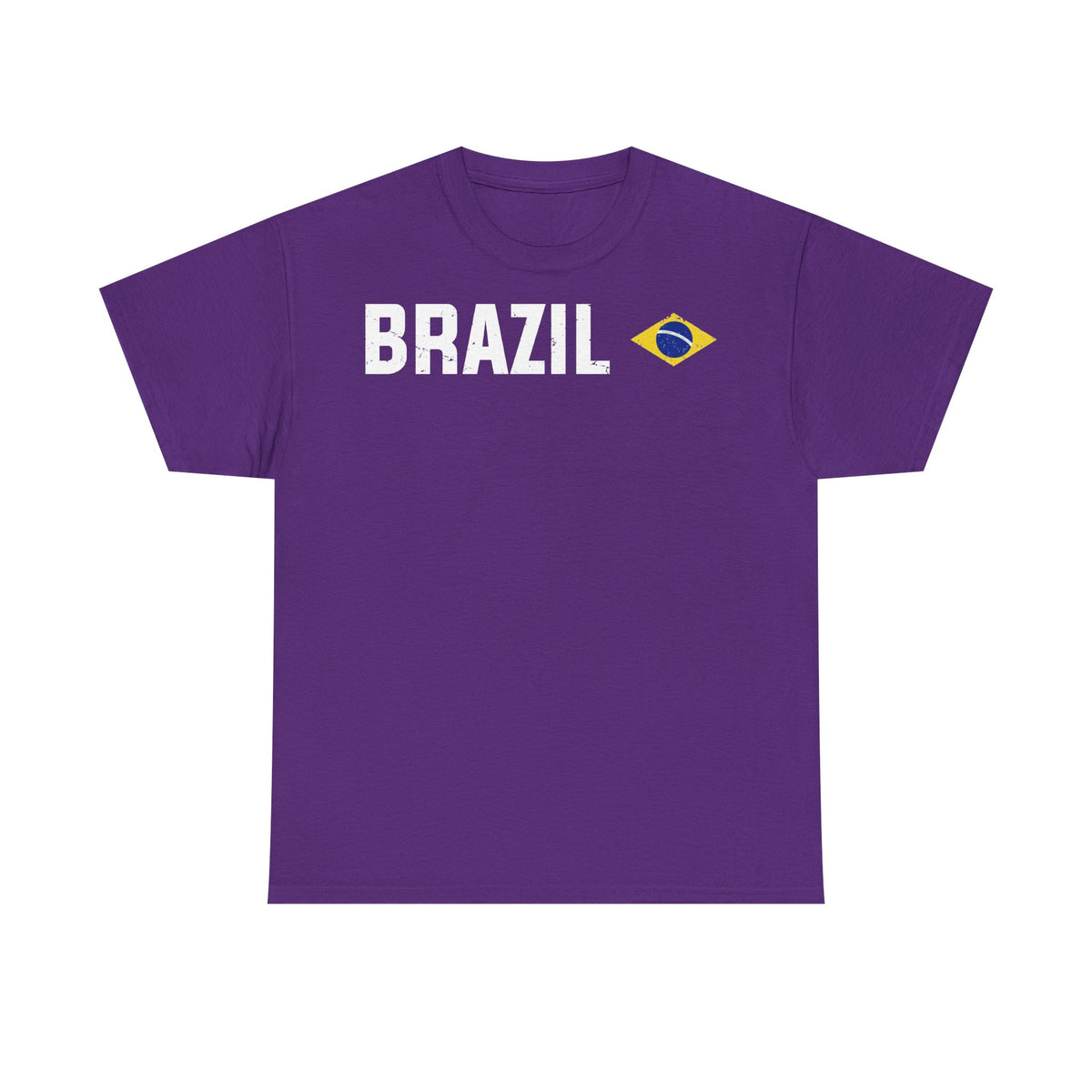Brazil Brasilien Wappen Flagge Sport Fan Fußball Geschenkidee - Unisex T-Shirt
