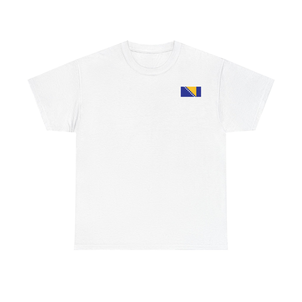 Bosnia Wappen Flagge Stolz Heimat Fußball fan Geschenkidee - Unisex T-Shirt