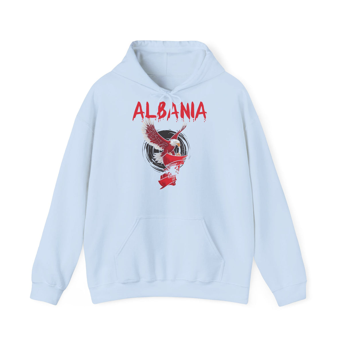 Albania Adler Street Art Urban Flagge - Unisex Hoodie
