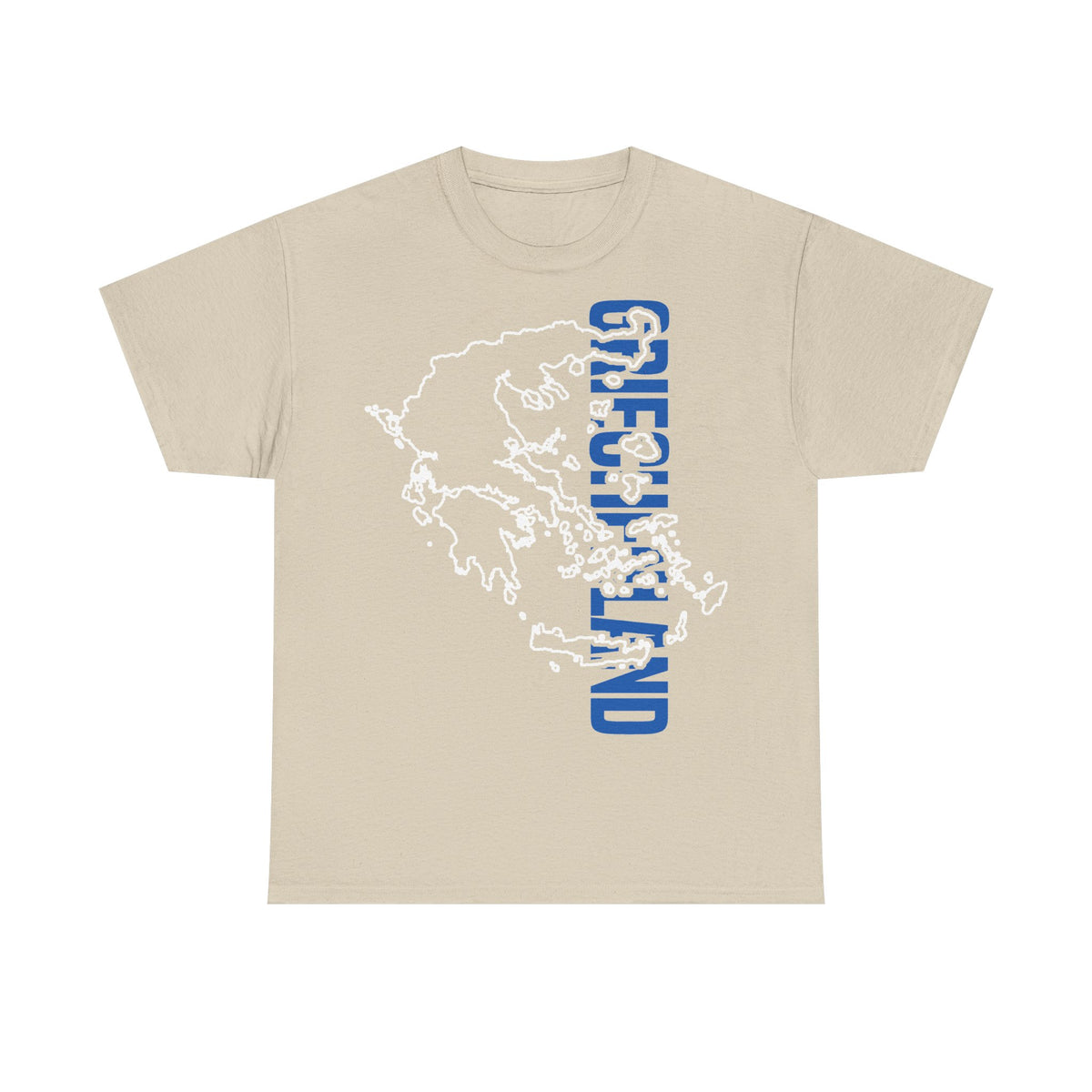 Grecia Grecia Bandera Escudo Patria Fútbol Deporte Aficionado Idea de regalo - Camiseta unisex