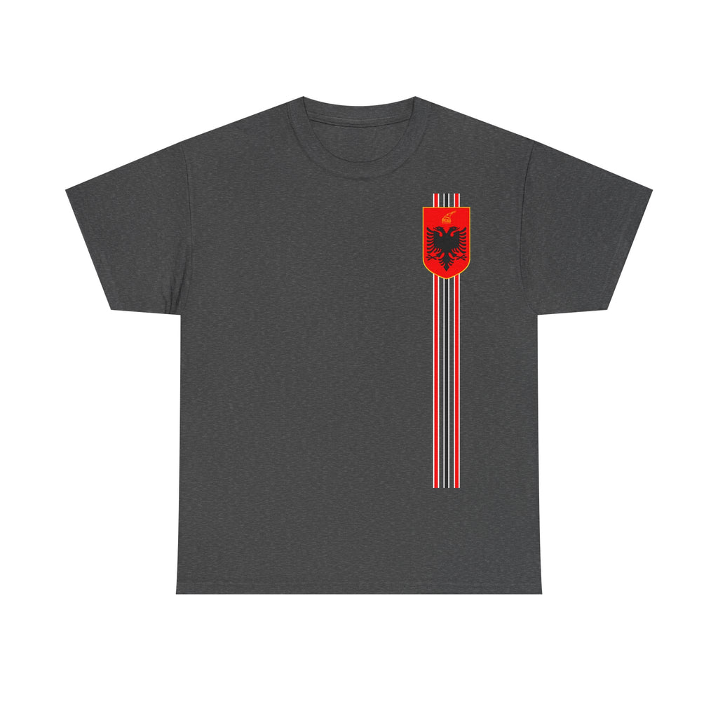 Albania Wappen Shqiptar Flagge Adler Fußball Fan Sport Unisex T Shirt