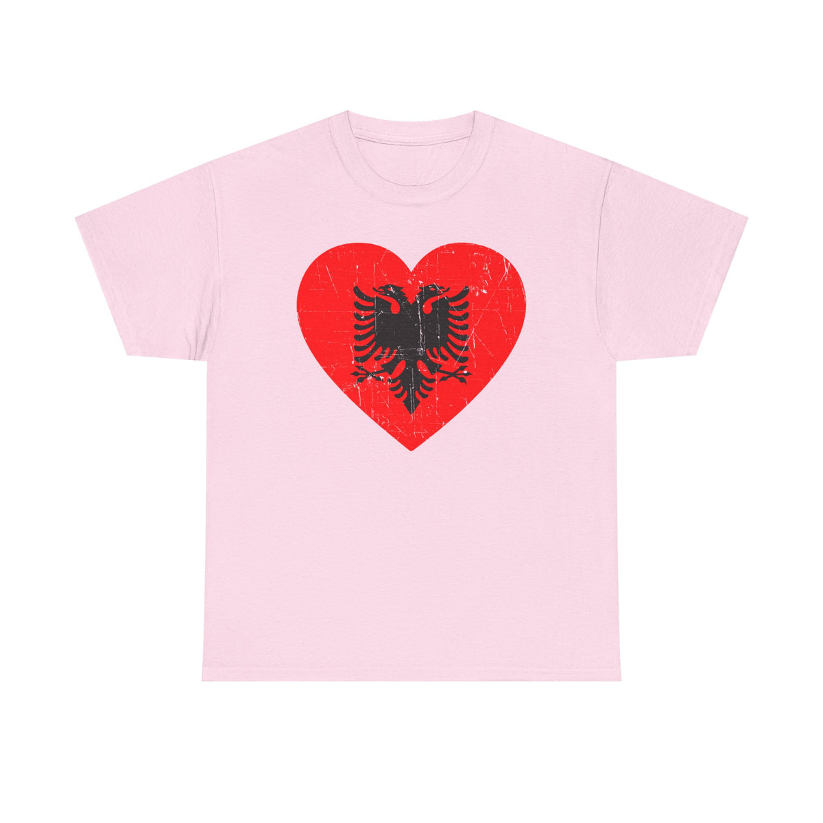 Albania Wappen Shqiptar Flagge Adler Fußball Fan Sport Unisex T Shirt