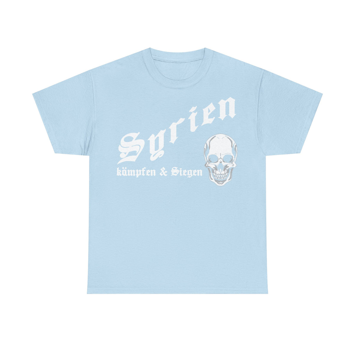 Syria Syrien Wappen Flagge Heimat Sport Fan Geschenkidee - Unisex T-Shirt