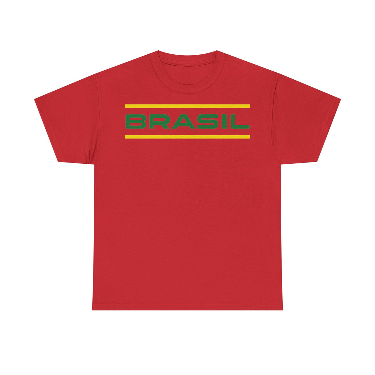 Brazil Brasilien Wappen Flagge Sport Fan Fußball Geschenkidee - Unisex T-Shirt