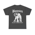Bosnia Wappen Flagge Stolz Heimat Fußball fan Geschenkidee - Unisex T-Shirt