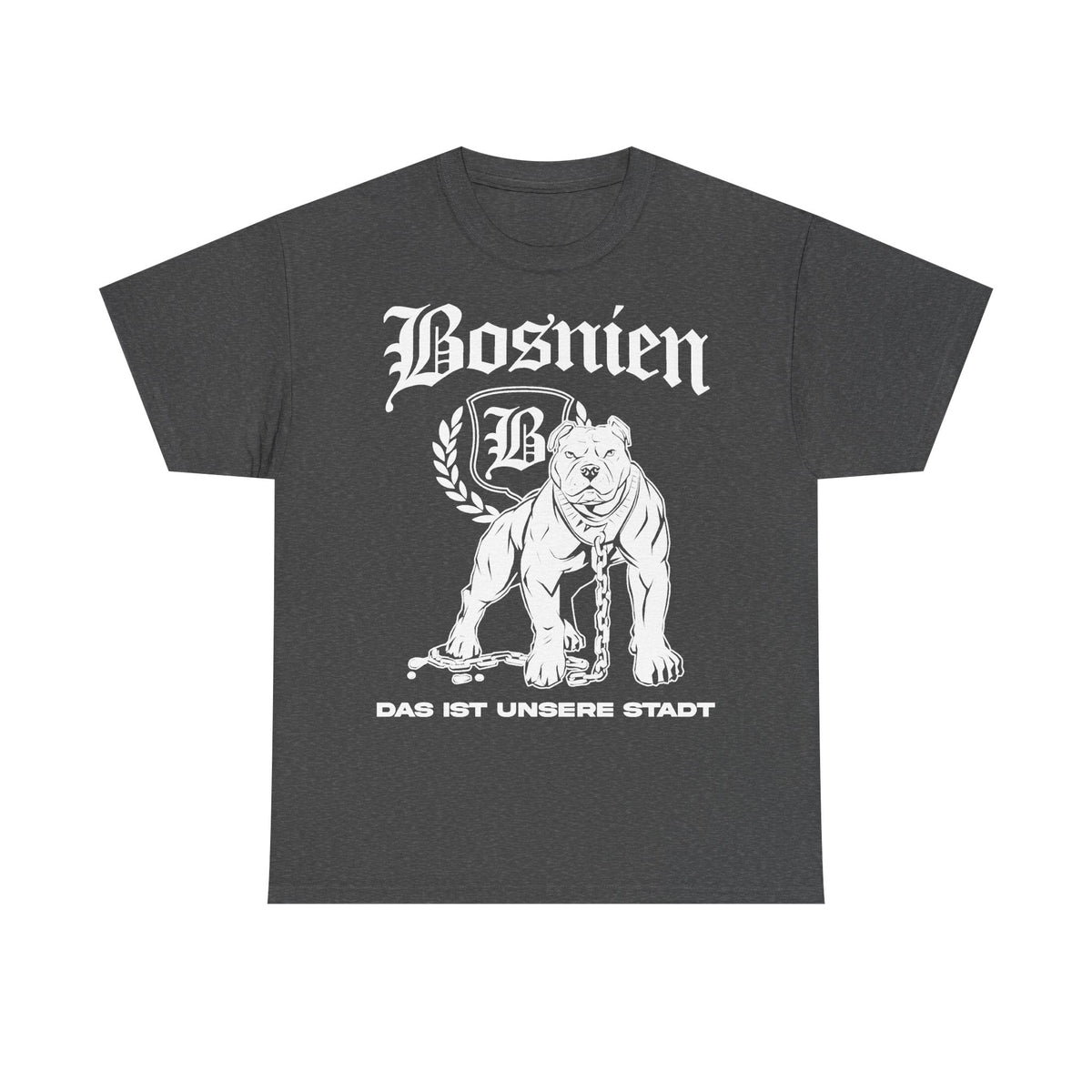 Bosnia Wappen Flagge Stolz Heimat Fußball fan Geschenkidee - Unisex T-Shirt