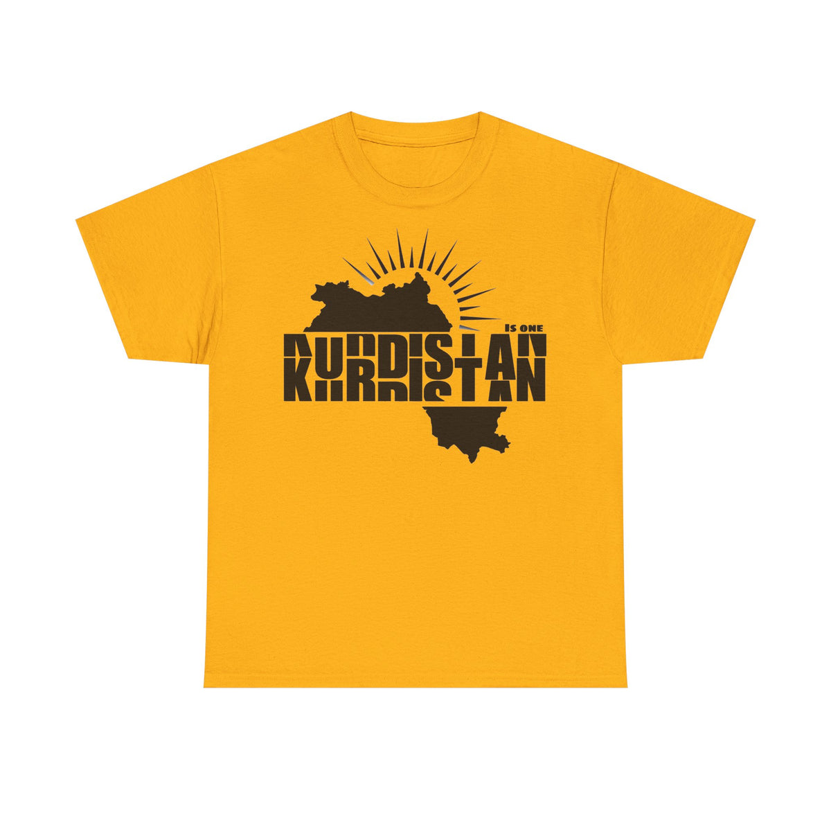 Kurdistan is ONE Street Urban Geschenkidee - Unisex T-Shirt