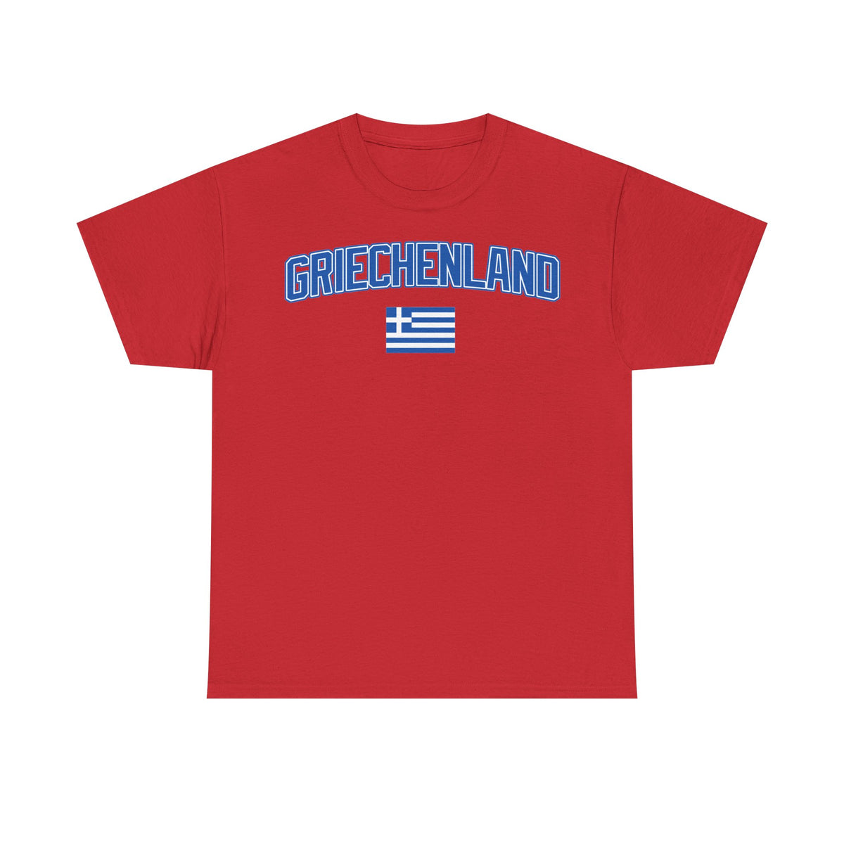 Grecia Grecia Bandera Escudo Patria Fútbol Deporte Aficionado Idea de regalo - Camiseta unisex